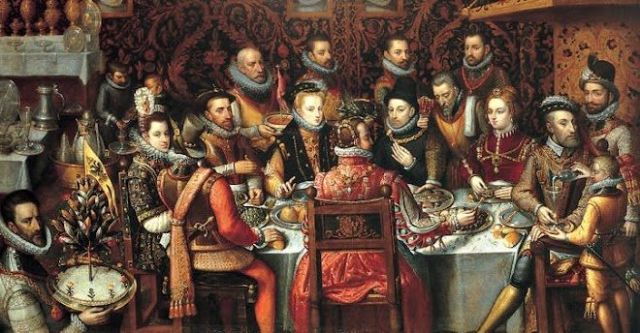 An Elizabethan feast